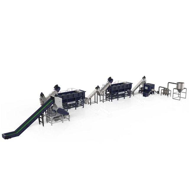 HDPE Milk Bottle/drum Washing System