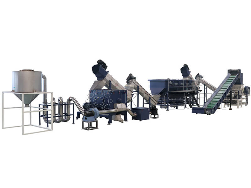 Features of waste plastic HDPE bottle cleaning line